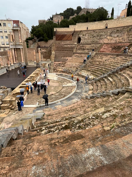 Roman theatre in Cartagena