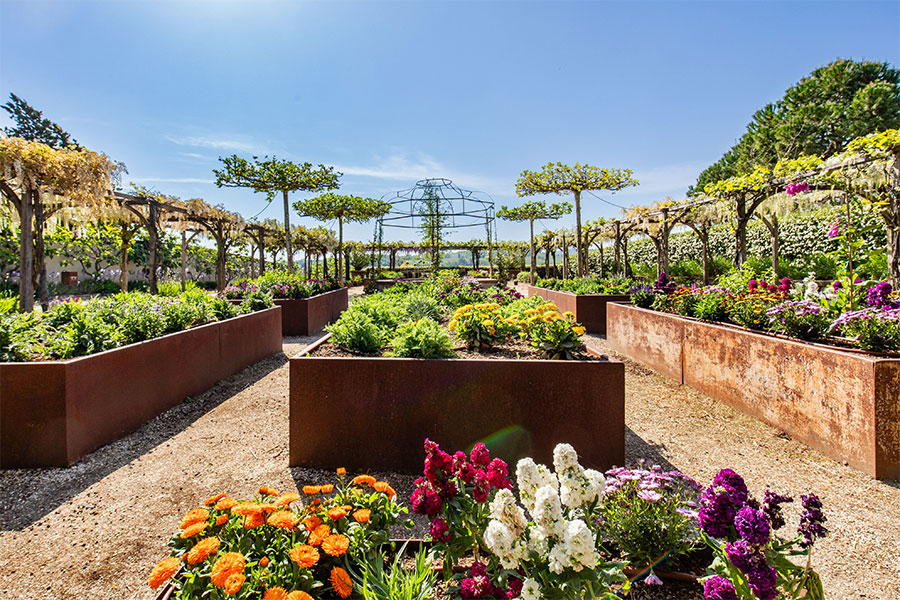 Gardens at Palazzo di Varignana