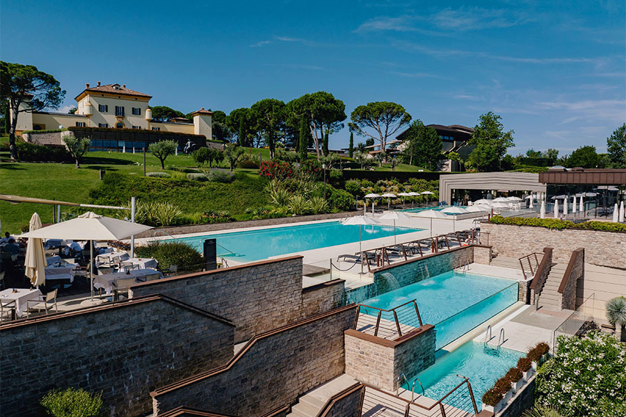 Gardens at Palazzo di Varignana