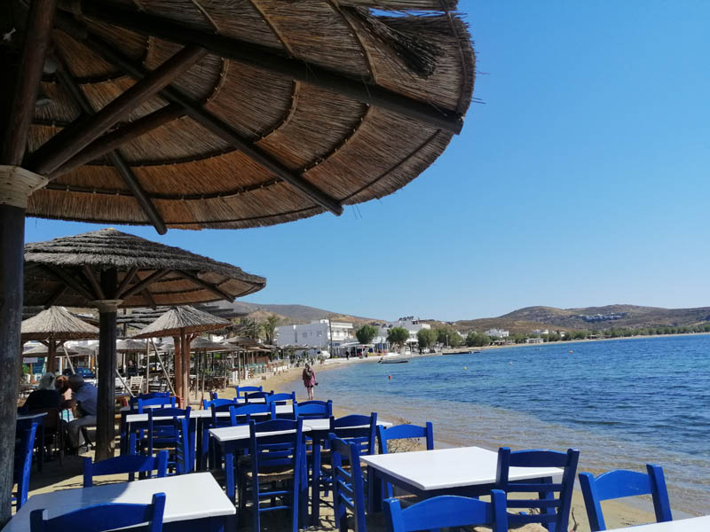 Serifos beach taverna