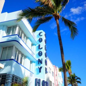 Miami Florida. South Beach Art Deco. Picture: Geoff Moore
