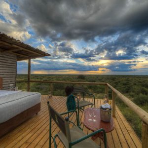 Room with. view at Dinaka Camp