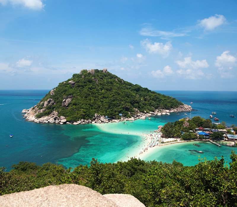 Koh Nangyuan island in Thailand